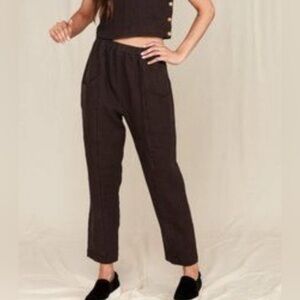 NWT MATE the label Linen High Waisted Pants